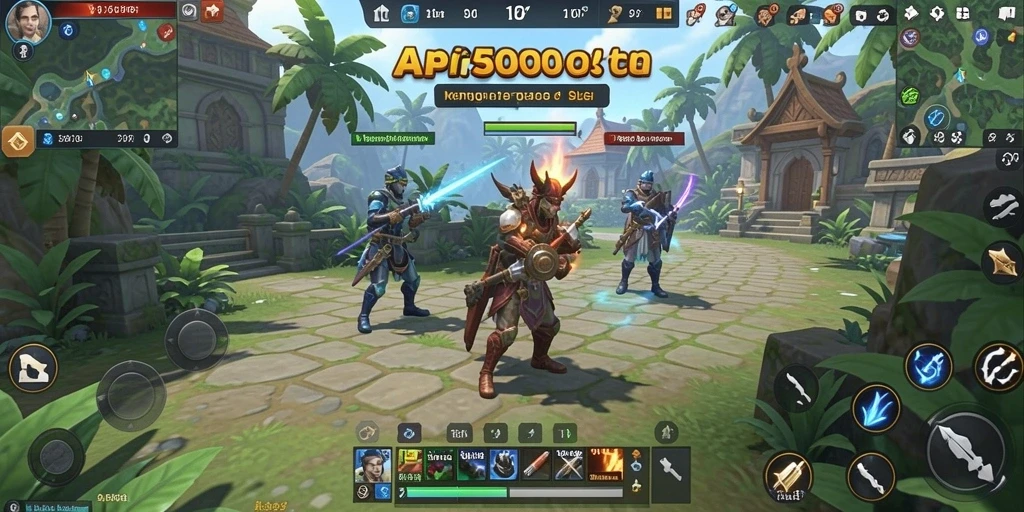Tangkapan layar menampilkan gameplay intens dalam <strong>API5000</strong> dengan aksi strategi yang mendebarkan.