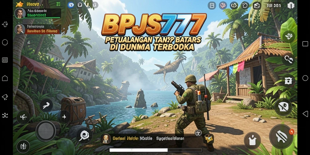 Tampak seru dari gameplay Open World BPJS777.
