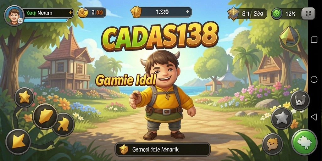 Tampilan menarik dari gameplay CADAS138 yang menonjolkan suasana Idle.