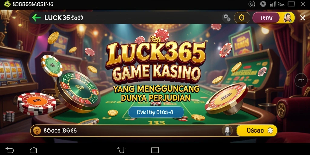 Tampilan menarik dari gameplay LUCK365 yang mendebarkan.