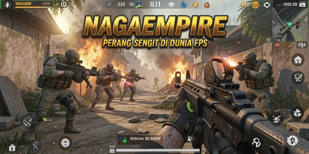 Gameplay dinamis dan grafis memukau di NAGAEMPIRE.