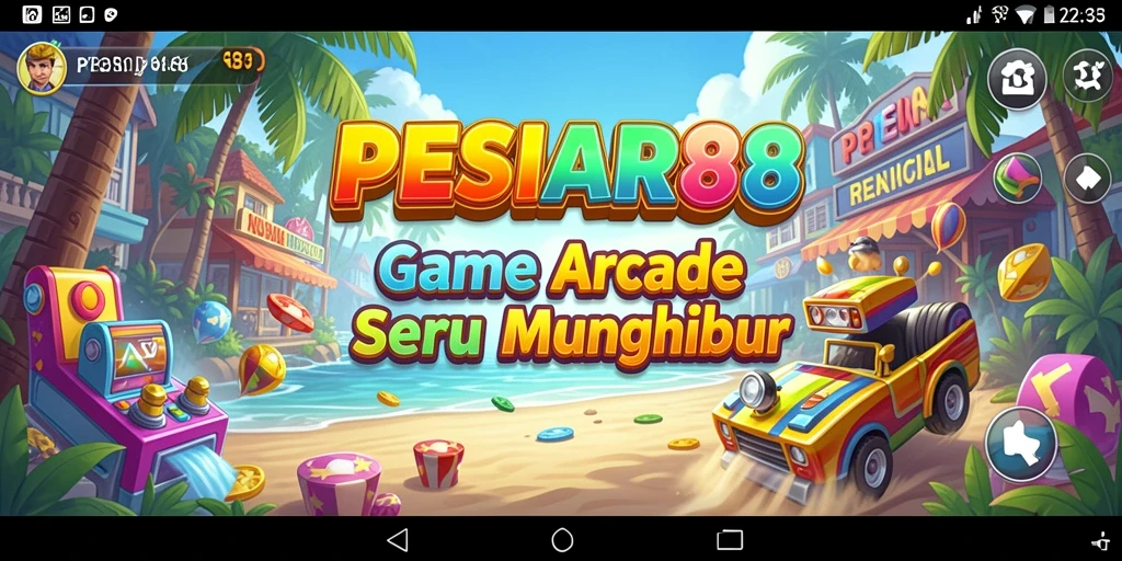 Tampilan menarik gameplay PESIAR88 yang seru dan menantang.