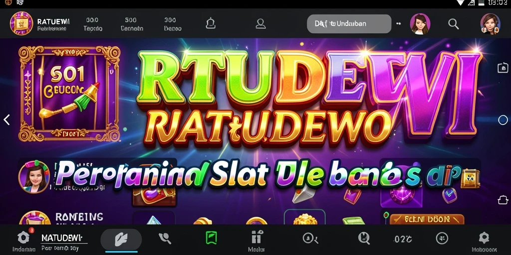 Tampilan gameplay yang mengasyikkan dari RATUDEWI.