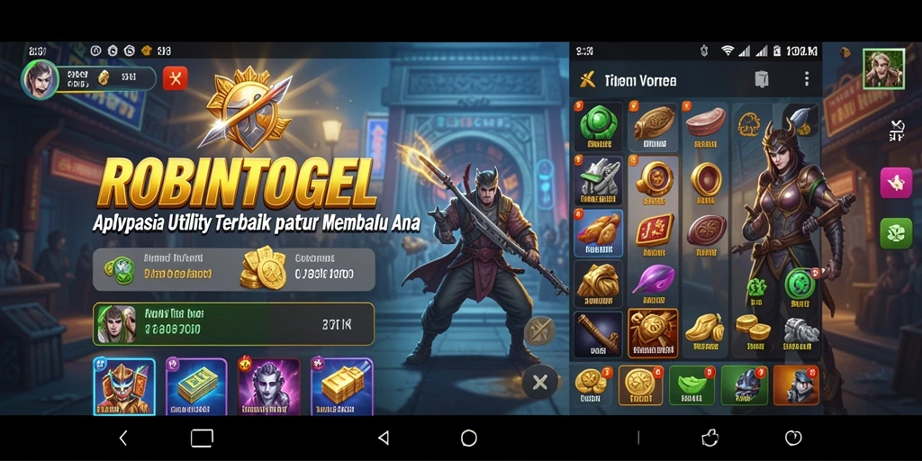 Screenshot utama <strong>ROBINTOGEL</strong> menampilkan antarmuka aplikasi yang intuitif dan fungsional.